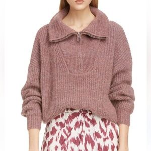 Isabel Marant Etoile Myclan quarter zip. 38/small